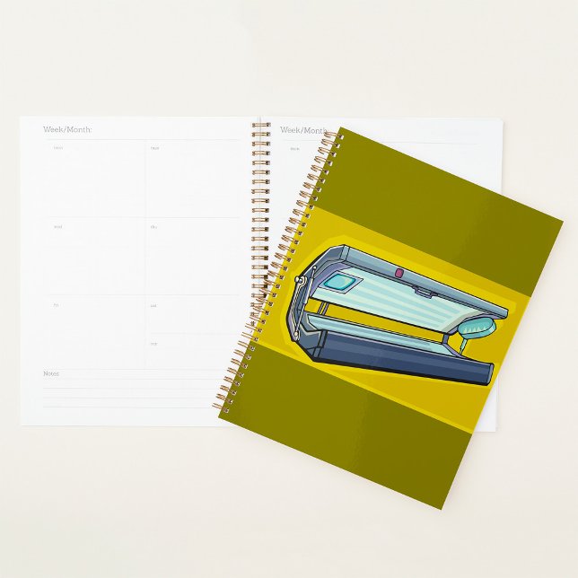 Tanning Bed Retro Spa Planner (Creator Uploaded)
