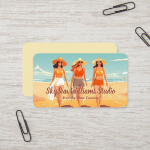 Tanning Business Card