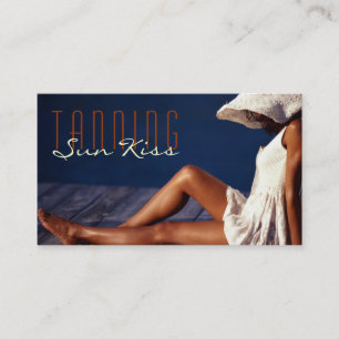Tanning, Salon, Beauty, Cosmetology Business Card