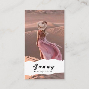 Tanning Salon Business Card