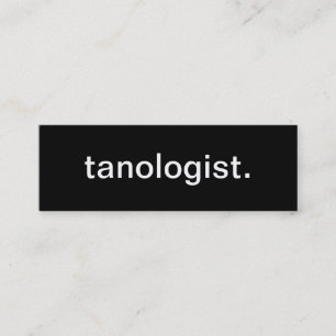 Tanologist Business Card