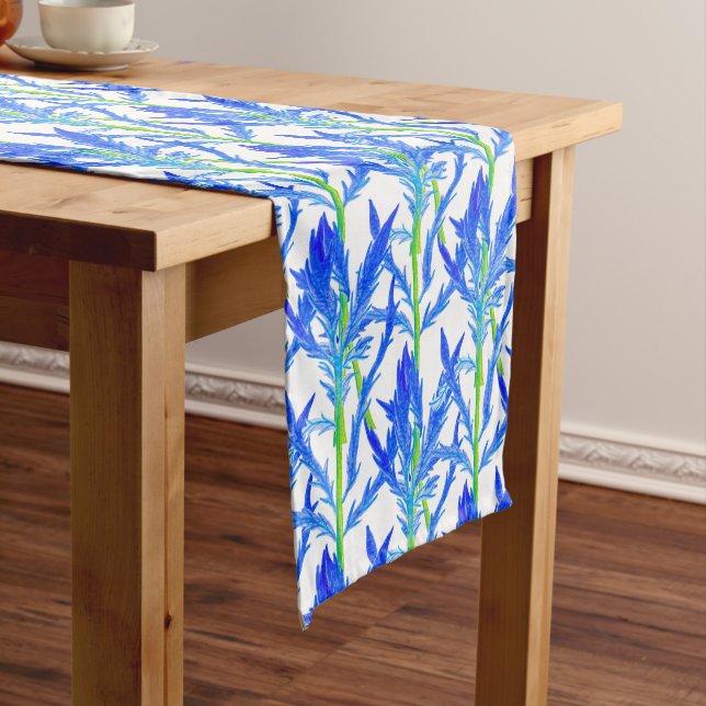 Tansy (L) on a Table Runner (In Situ)