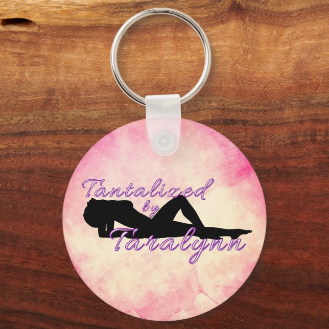Tantalised by Taralynn keychain (Front)