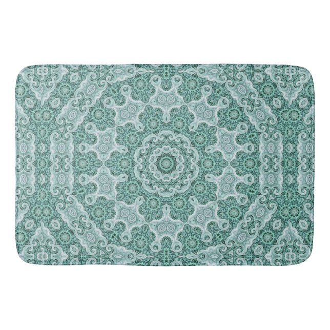 Tantalising in Teal Bath Mat (Front)