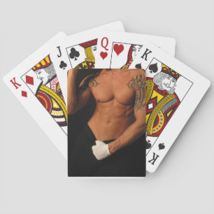 Tantalising Male Bicycle® Playing Cards
