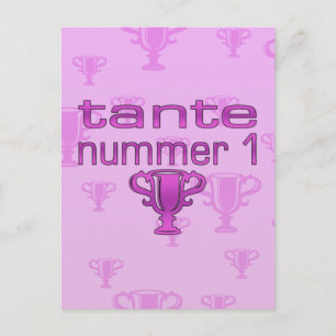 Tante Nummer 1 Postcard