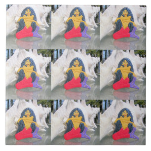tantric mermaid tile