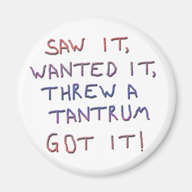 Tantrum Magnet (Front)