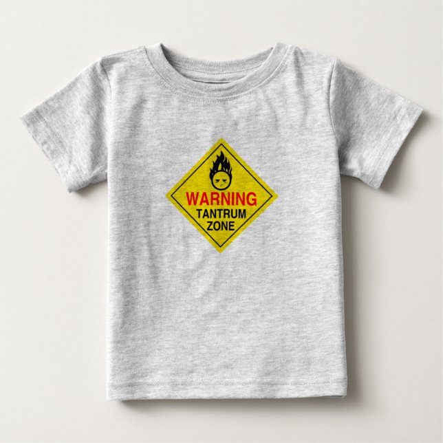 Tantrum Zone Toddler Shirt (Front)