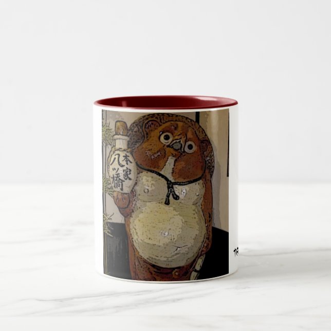 tanuki, Tanuki Two-Tone Coffee Mug (Center)