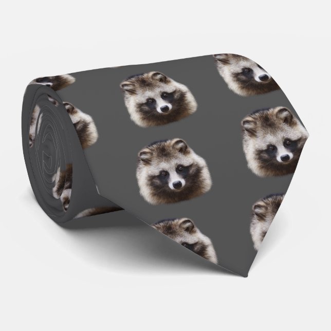 Tanuki Tie (Rolled)