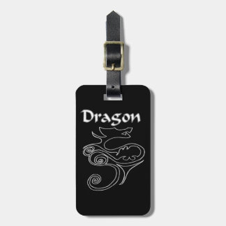 Tanya Dragon Luggage Tag