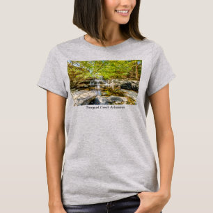 Tanyard Creek Waterfall In Fall T-Shirt