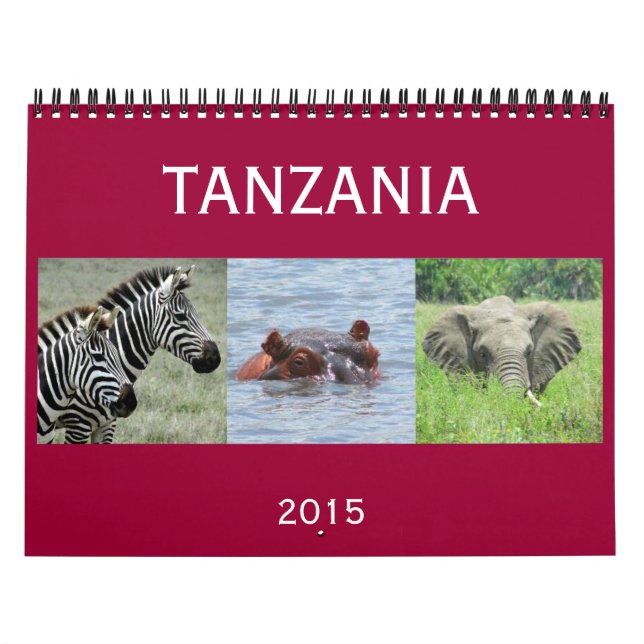 tanzania 2015 calendar (Cover)