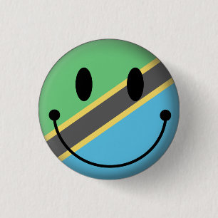 Tanzania 3 Cm Round Badge