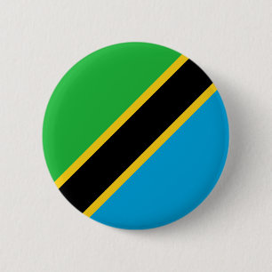Tanzania 6 Cm Round Badge