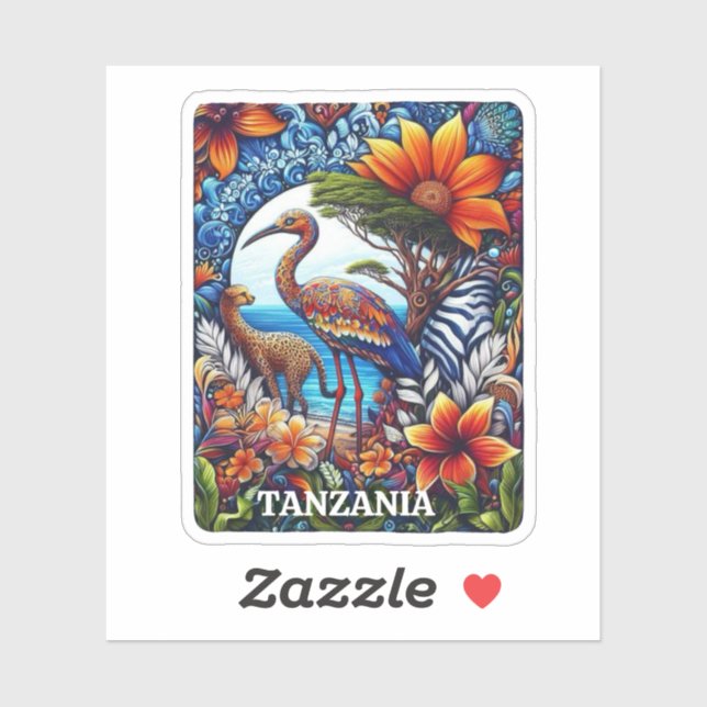 Tanzania, Africa (Sheet)