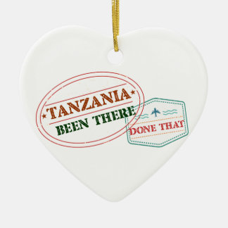 Tanzania Been There Done That Ceramic Tree Decoration