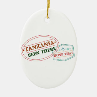 Tanzania Been There Done That Ceramic Tree Decoration