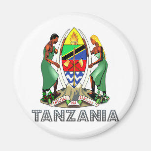 Tanzania Coat of Arms Magnet