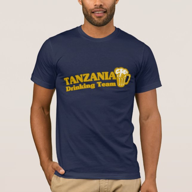 Tanzania Drinking Team T-Shirt (Front)