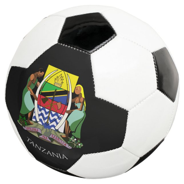 tanzania emblem football (Three Quarter)
