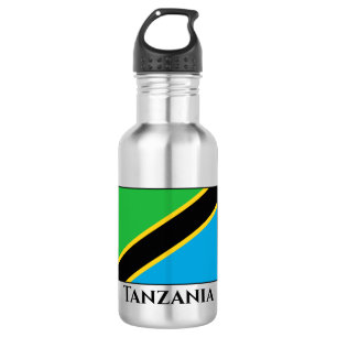 Tanzania Flag 532 Ml Water Bottle