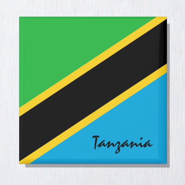 Tanzania flag & Africa holiday/sports fans Magnet (Creator Uploaded)