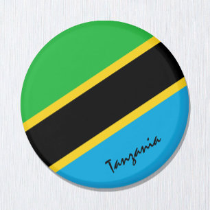 Tanzania flag & Africa - travel/sports fans Magnet