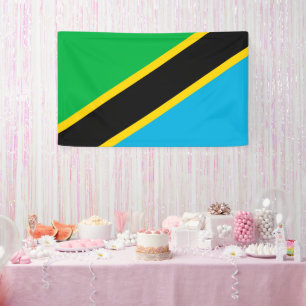 Tanzania flag banner