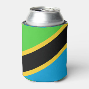 Tanzania Flag Can Cooler