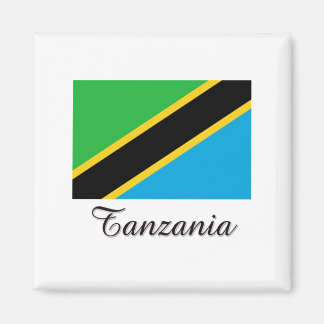 Tanzania Flag Design Magnet