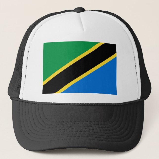 Tanzania Flag Hat (Front)