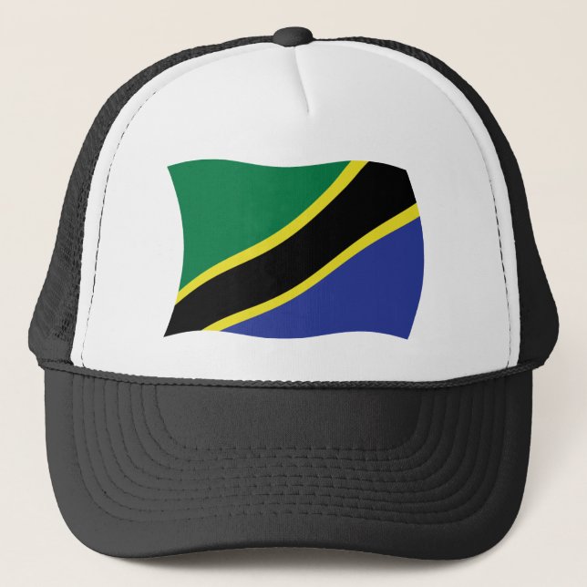 Tanzania Flag Hat (Front)