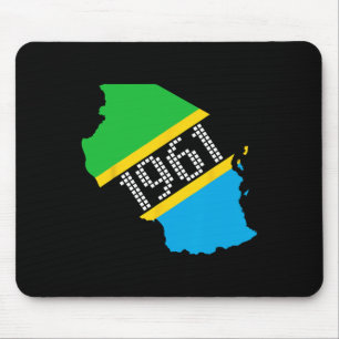 Tanzania Flag Independence Day  Mouse Mat