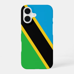 Tanzania flag iPhone 16 case