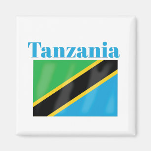 Tanzania Flag Magnet