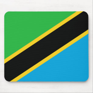 Tanzania Flag Mouse Mat