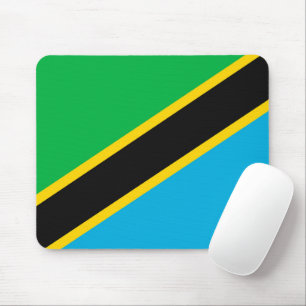 Tanzania flag mouse mat