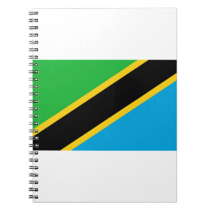 Tanzania Flag Notebook