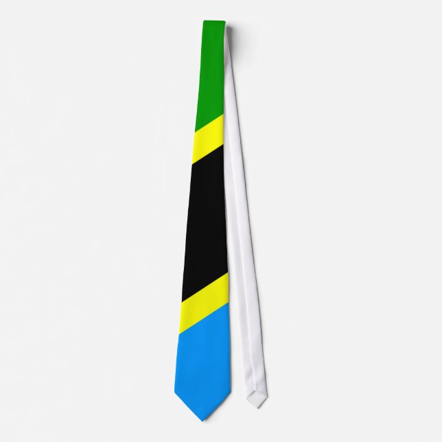 Tanzania flag tie (Front)