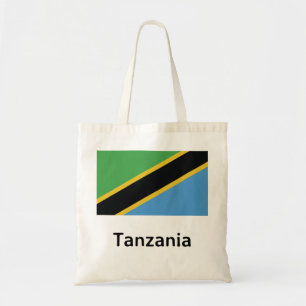 Tanzania Flag Tote Bag