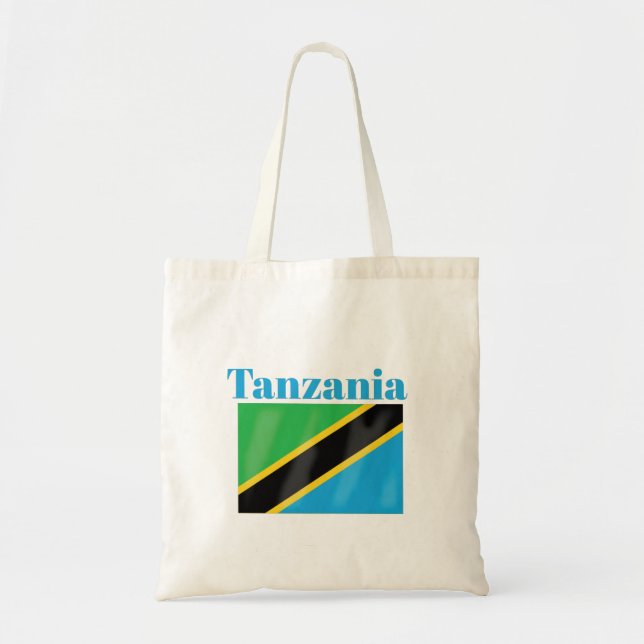 Tanzania Flag  Tote Bag (Front)