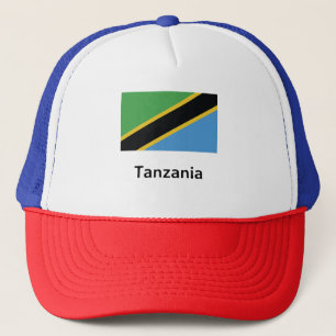 Tanzania Flag Trucker Hat