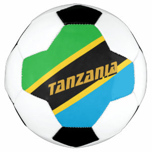 Tanzania Football & Tanzanian Flag / Sport