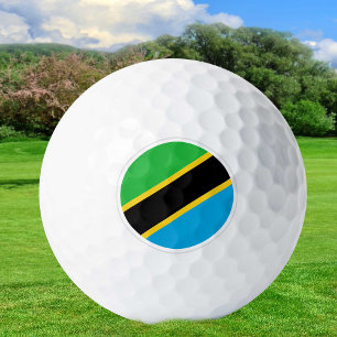 Tanzania Golf Balls, Flag Golfers / Patriots Balls