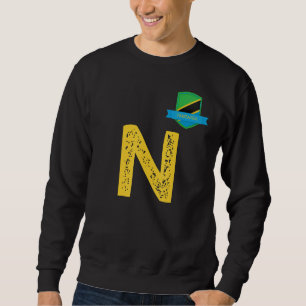 Tanzania Human-Flag Group Letter N Tanzania Sweatshirt