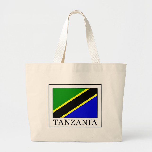 Tanzania Large Tote Bag (Front)
