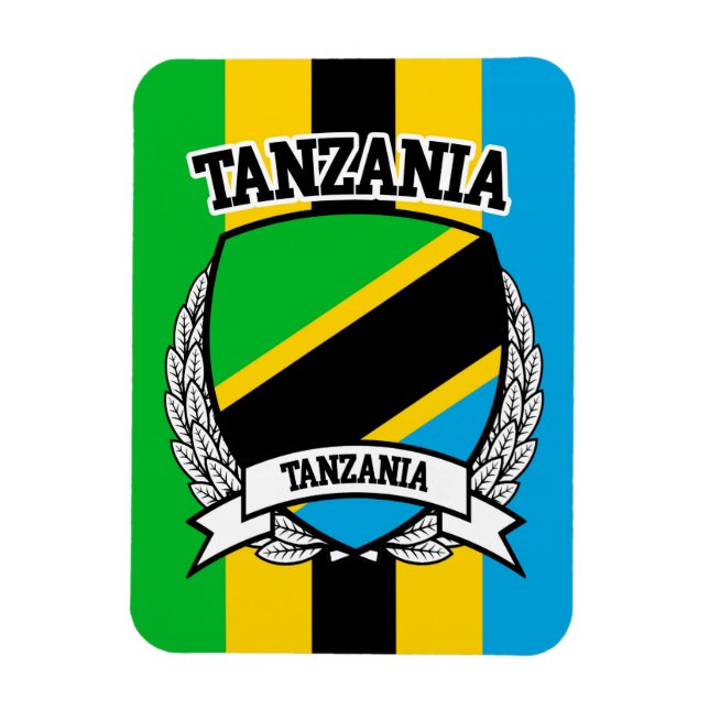 Tanzania Magnet (Vertical)