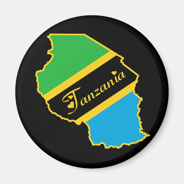 Tanzania Magnet (Front)